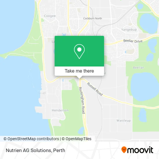 Mapa Nutrien AG Solutions