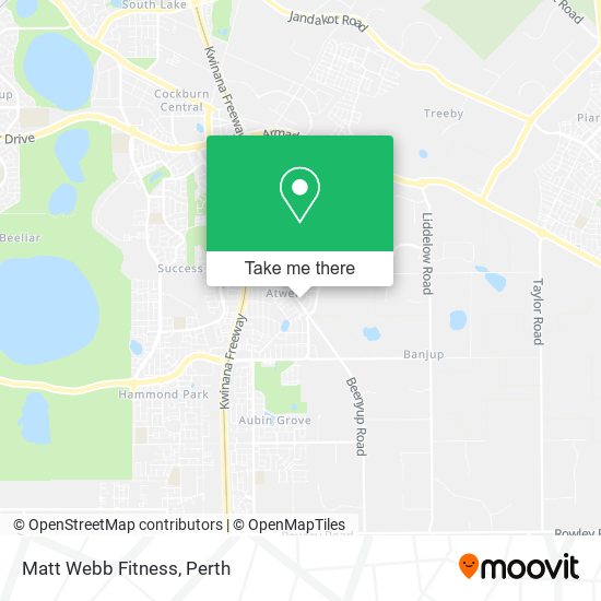 Matt Webb Fitness map