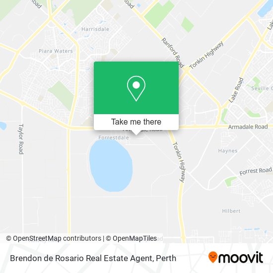 Brendon de Rosario Real Estate Agent map