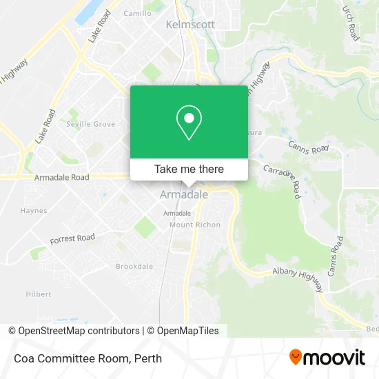 Mapa Coa Committee Room