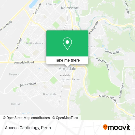 Mapa Access Cardiology