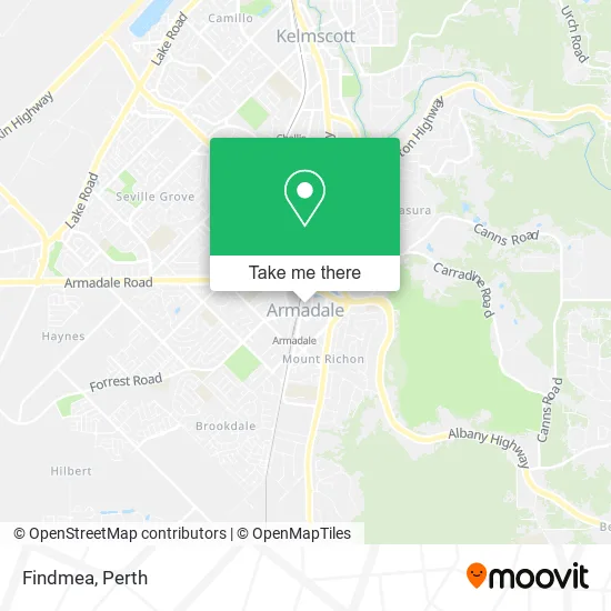 Findmea map