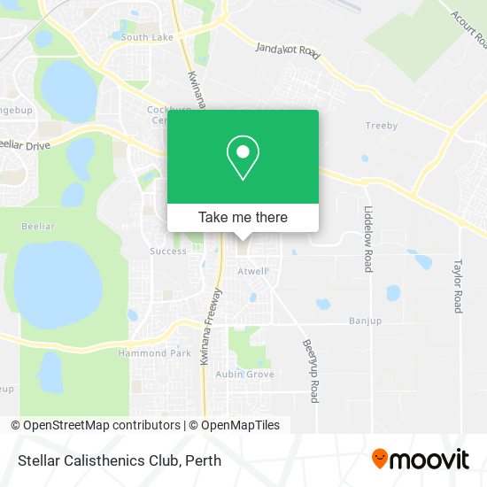 Stellar Calisthenics Club map