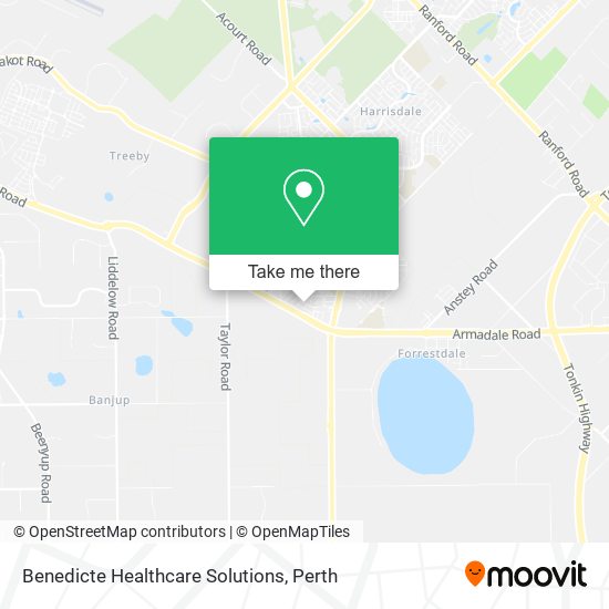 Benedicte Healthcare Solutions map