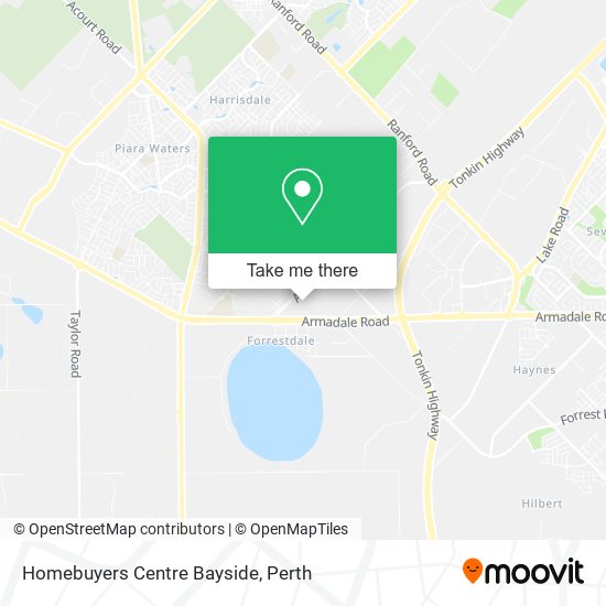 Homebuyers Centre Bayside map