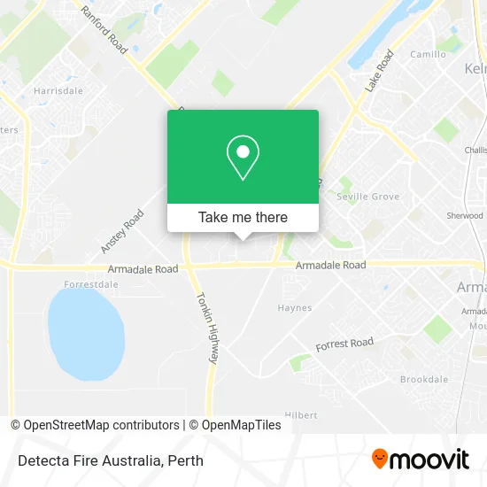 Mapa Detecta Fire Australia