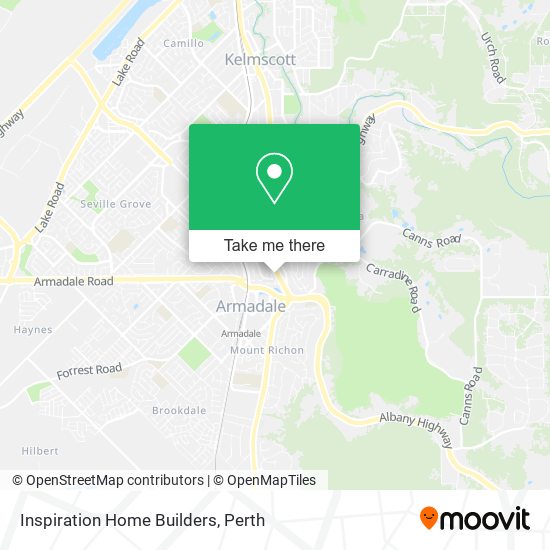 Inspiration Home Builders map