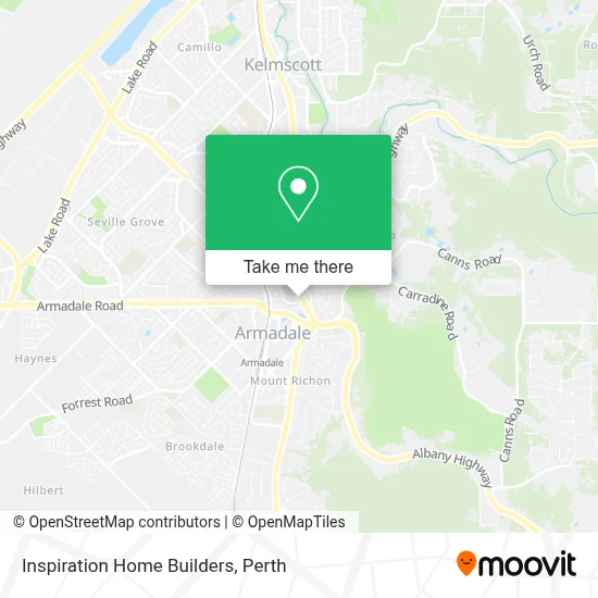 Mapa Inspiration Home Builders