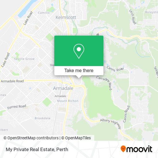 My Private Real Estate map