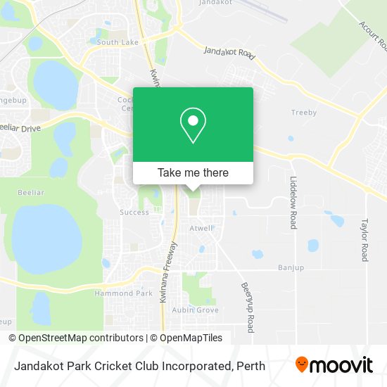 Jandakot Park Cricket Club Incorporated map