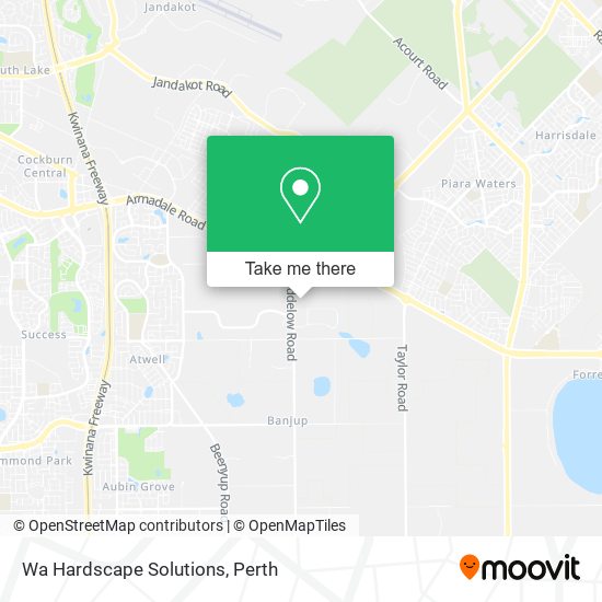 Wa Hardscape Solutions map