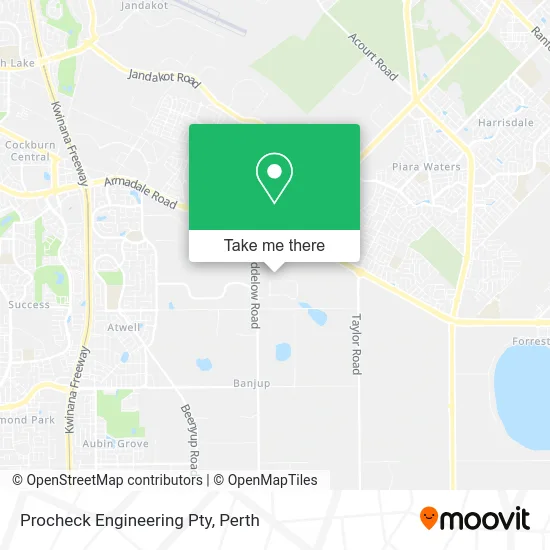 Mapa Procheck Engineering Pty