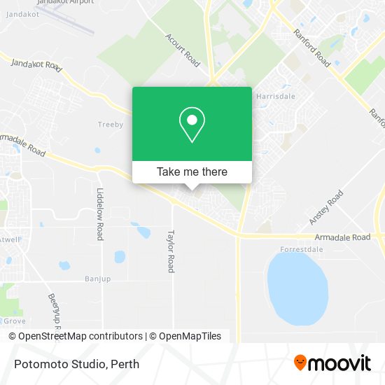 Potomoto Studio map
