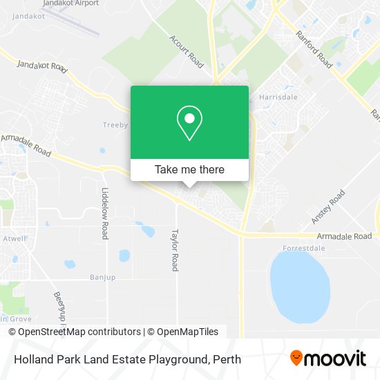 Holland Park Land Estate Playground map