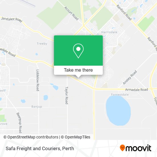 Safa Freight and Couriers map