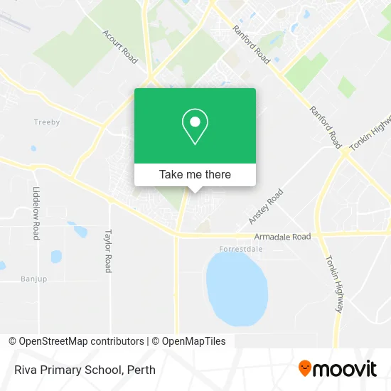 Mapa Riva Primary School