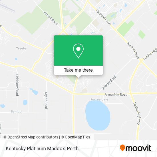 Kentucky Platinum Maddox map