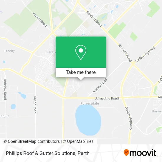 Mapa Phillips Roof & Gutter Solutions