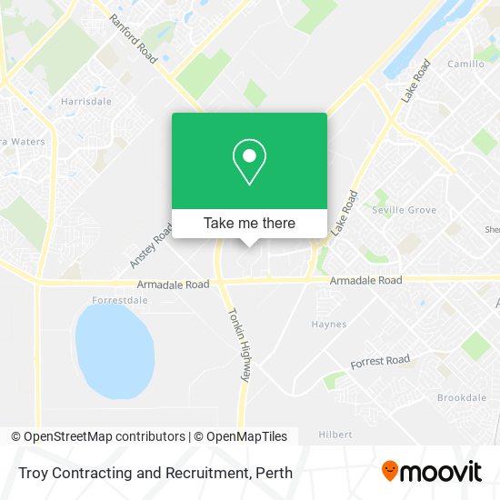 Troy Contracting and Recruitment map