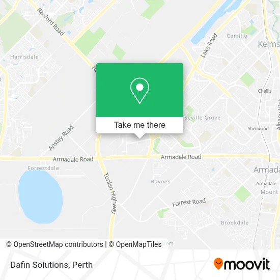 Mapa Dafin Solutions