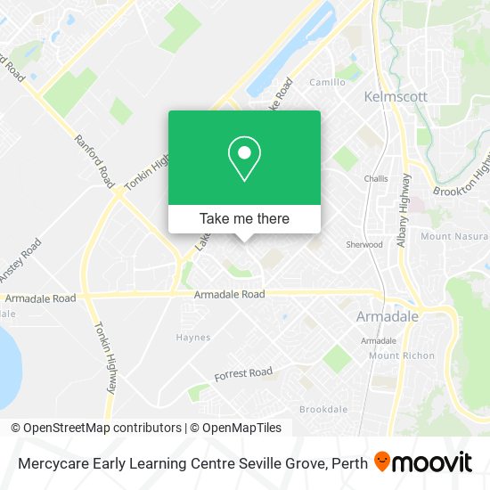 Mercycare Early Learning Centre Seville Grove map