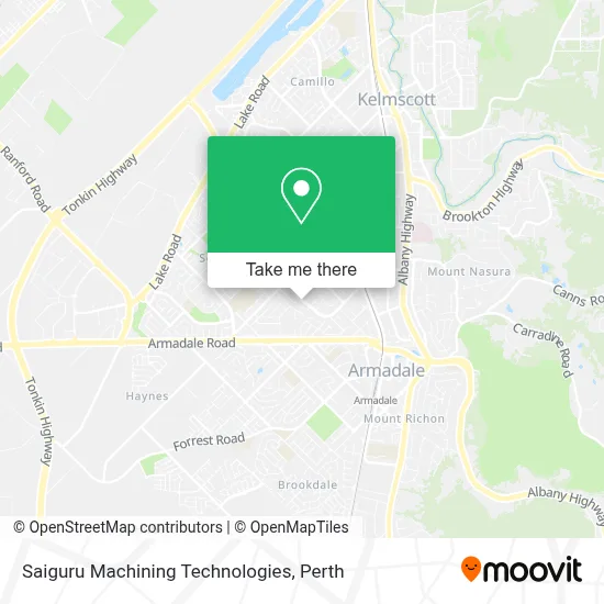 Mapa Saiguru Machining Technologies