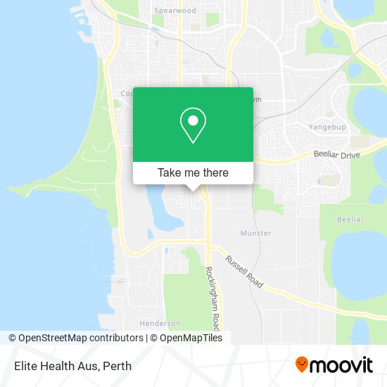 Elite Health Aus map