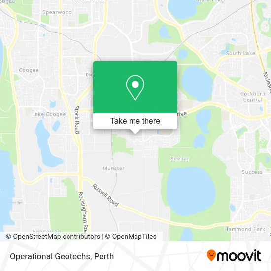 Mapa Operational Geotechs