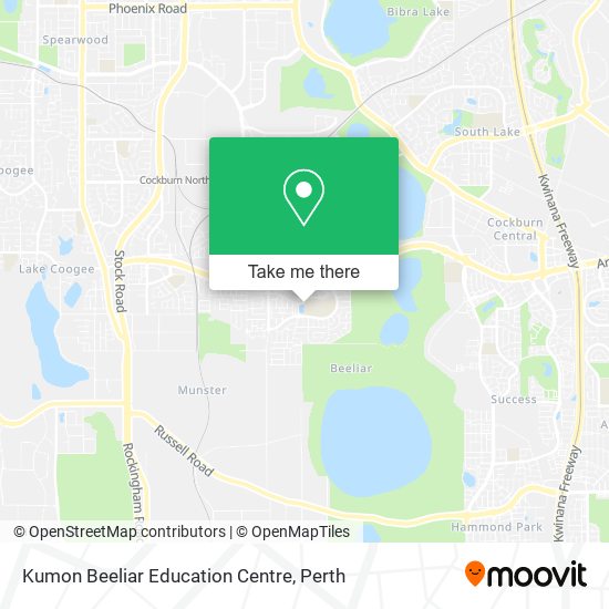 Kumon Beeliar Education Centre map