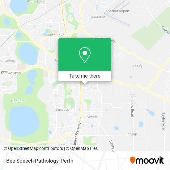 Bee Speech Pathology map
