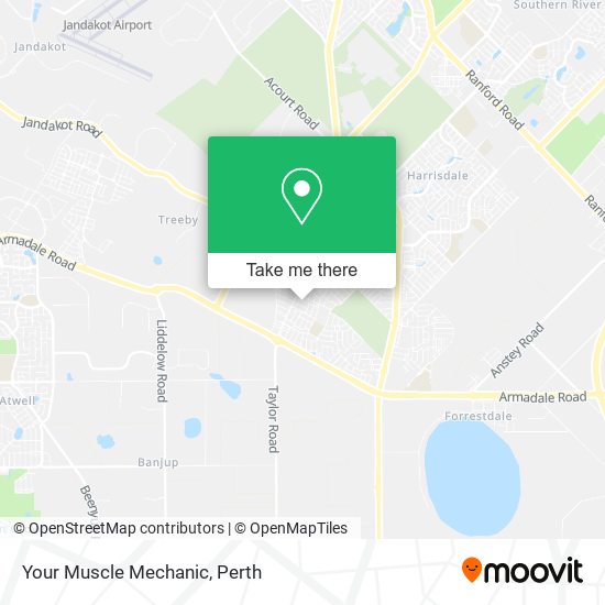 Your Muscle Mechanic map