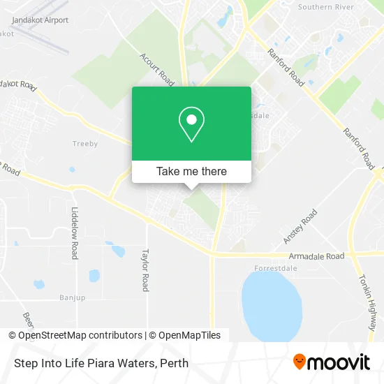 Mapa Step Into Life Piara Waters