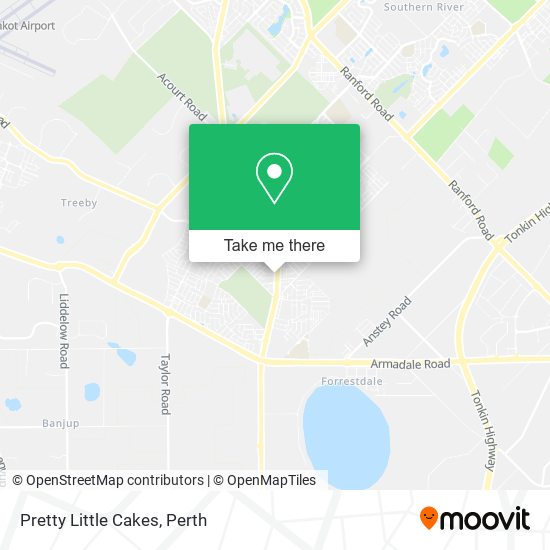 Pretty Little Cakes map