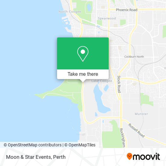 Moon & Star Events map