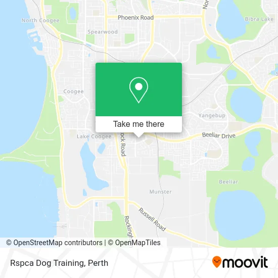 Mapa Rspca Dog Training