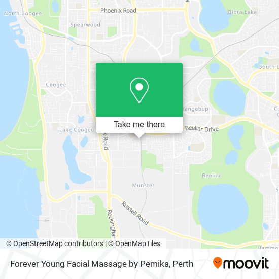 Forever Young Facial Massage by Pemika map