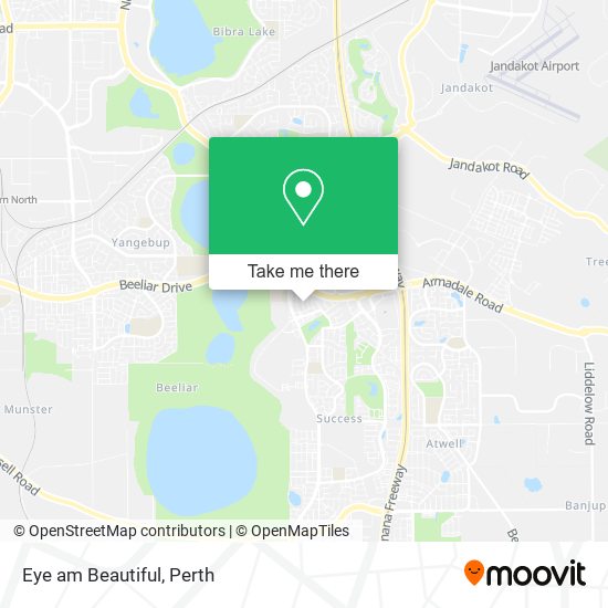 Eye am Beautiful map