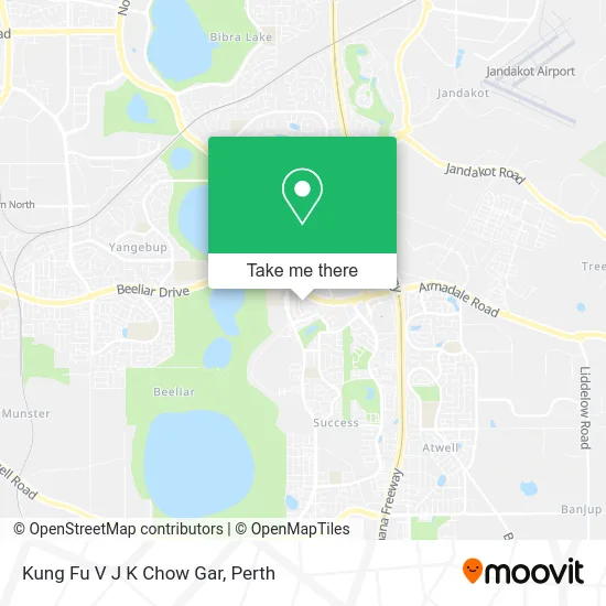 Mapa Kung Fu V J K Chow Gar