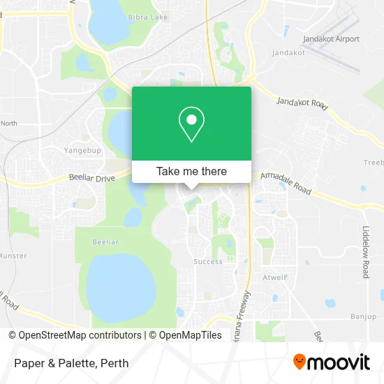 Mapa Paper & Palette