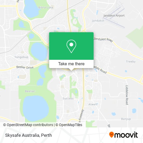 Mapa Skysafe Australia