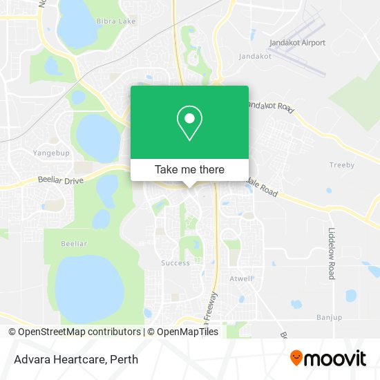 Advara Heartcare map