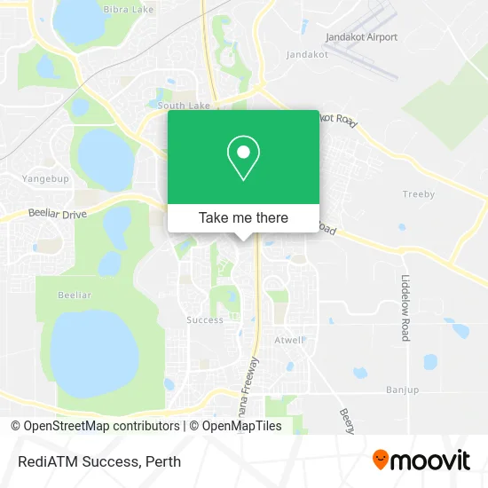 Mapa RediATM Success