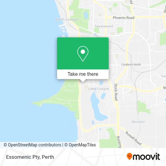 Mapa Essomenic Pty
