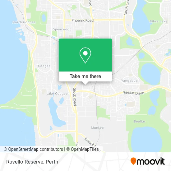 Mapa Ravello Reserve