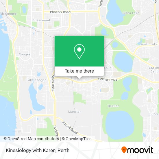Kinesiology with Karen map