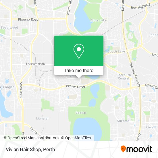 Vivian Hair Shop map