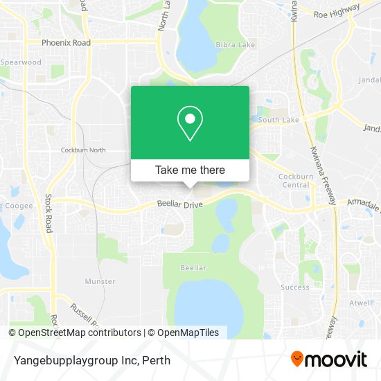 Yangebupplaygroup Inc map