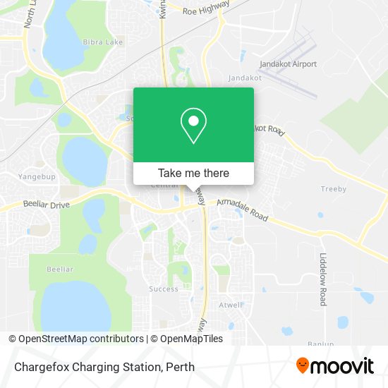 Chargefox Charging Station map