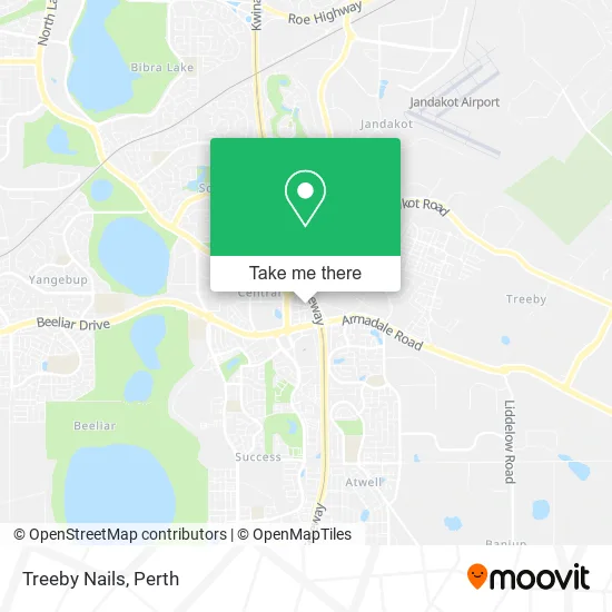 Treeby Nails map