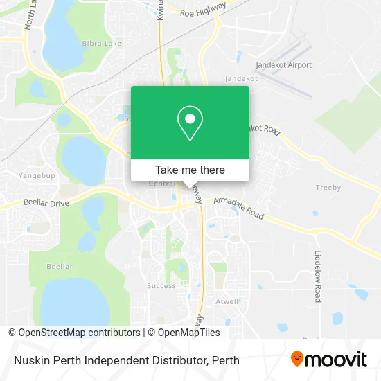 Mapa Nuskin Perth Independent Distributor